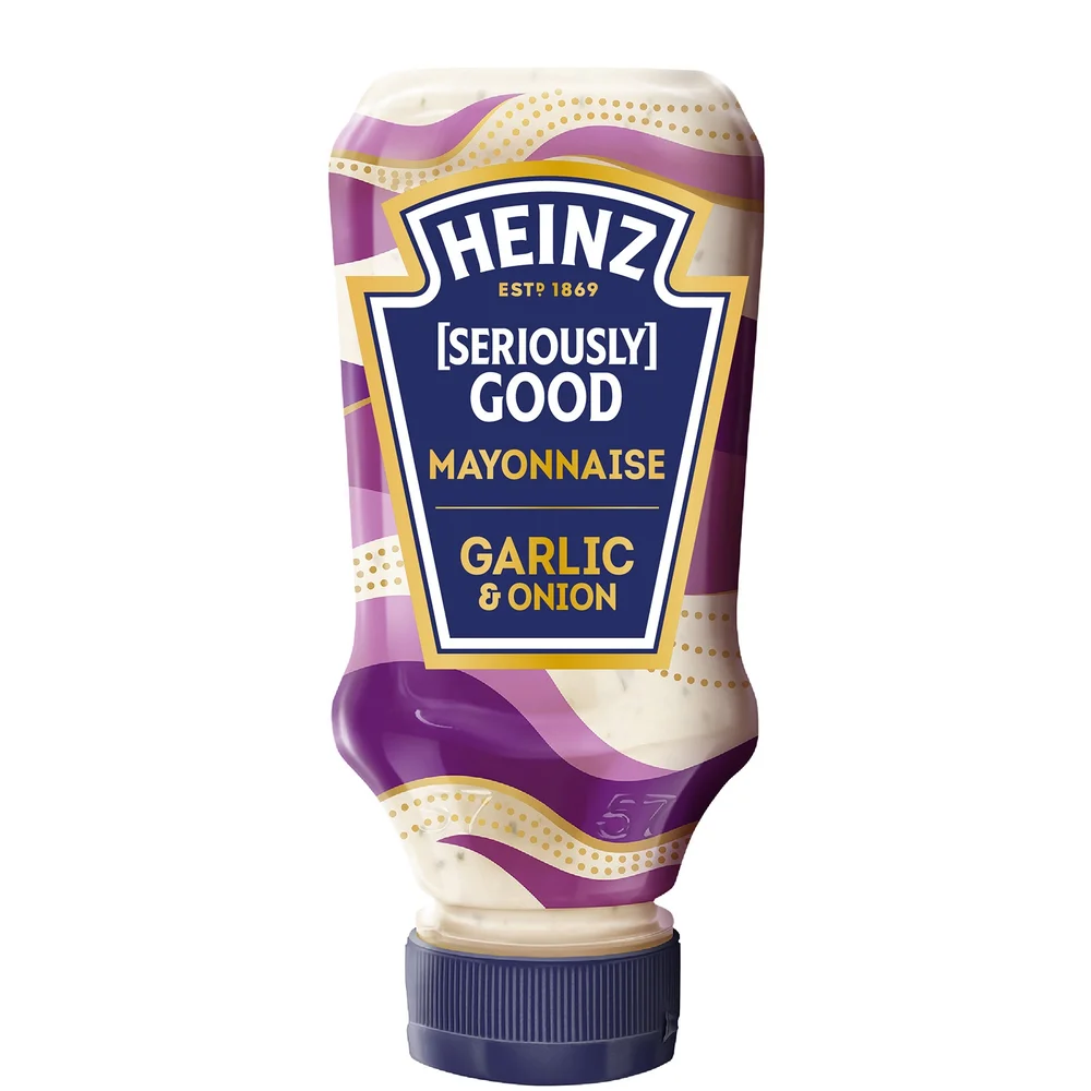 Heinz Garlic & Caramelised Onion Mayonnaise 220ml Image 1