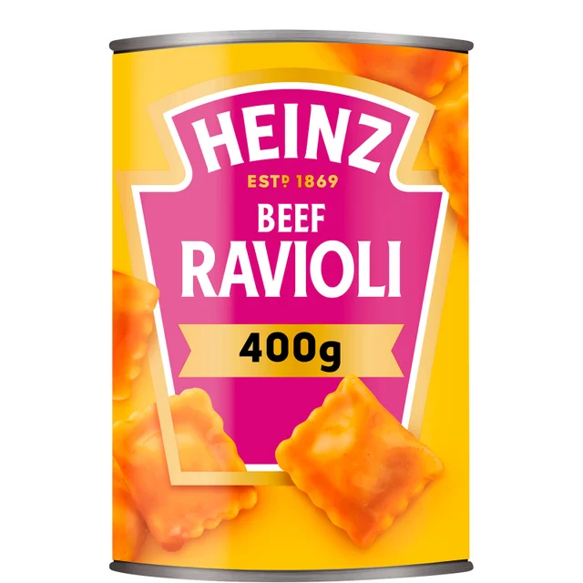 Heinz Ravioli with Beef in Tomato Sauce 400g