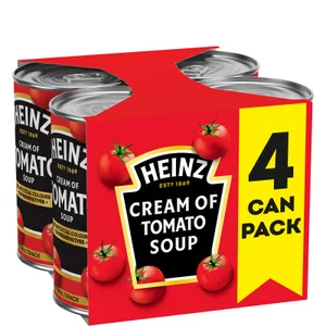 Heinz Cream of Tomato Soup 4 x 400g