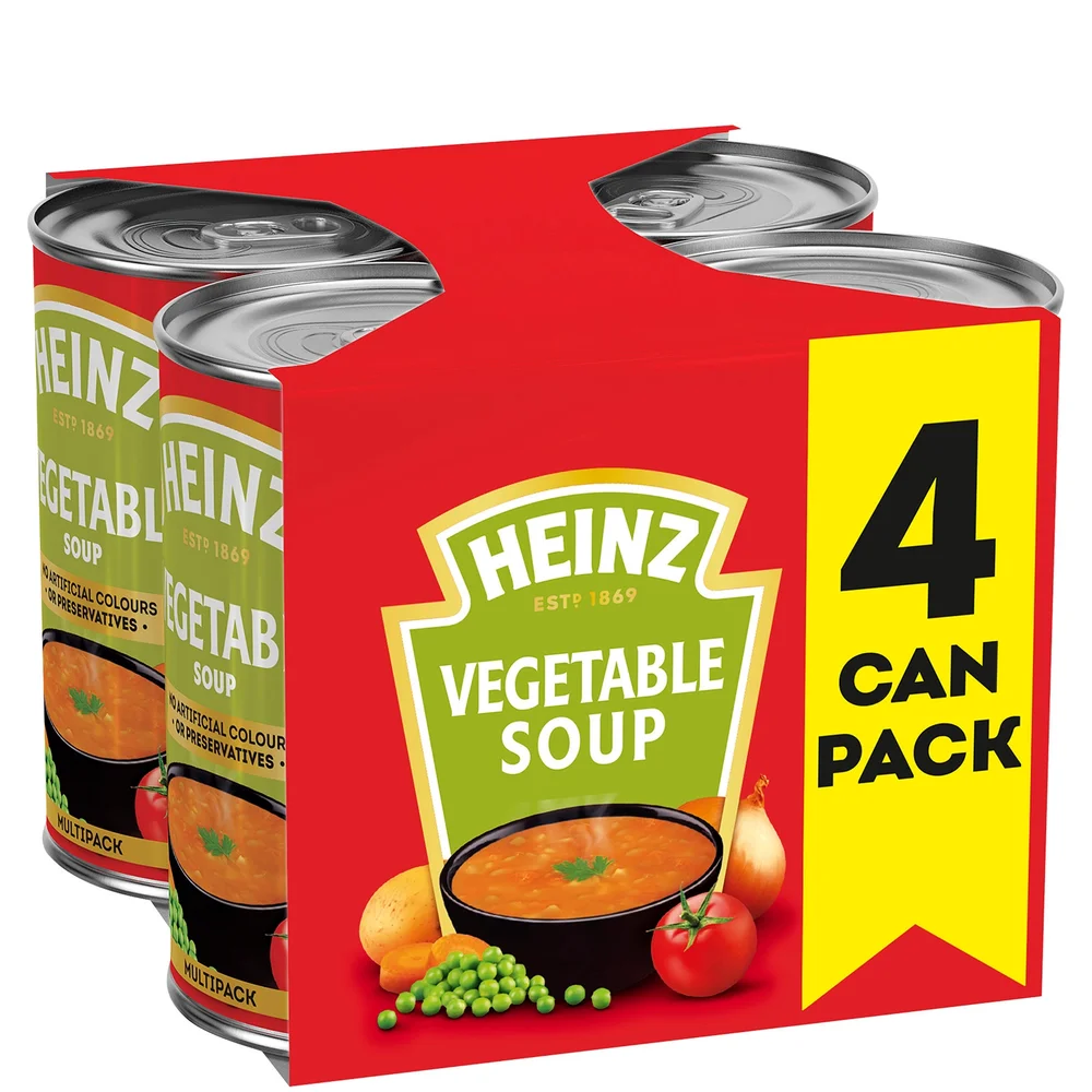 Heinz Vegetable Soup 4 x 400g Image 1
