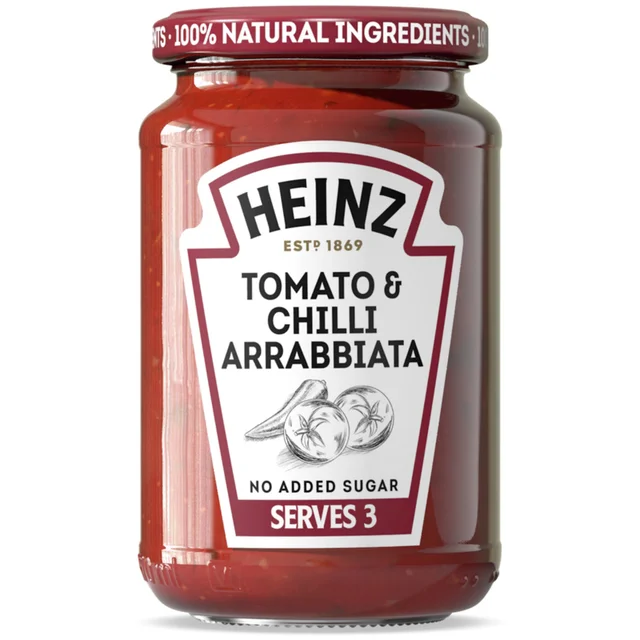 Heinz Tomato & Chilli Arrabbiata Pasta Sauce 350g