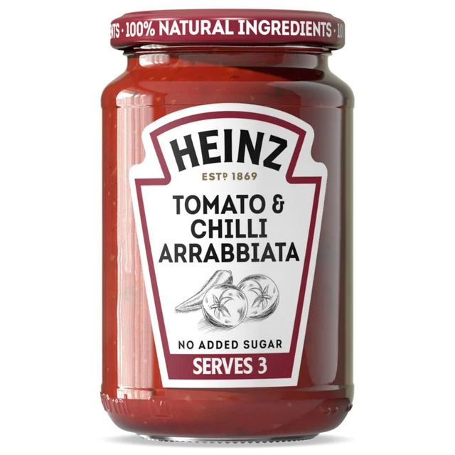 Heinz Tomato & Chilli Arrabbiata Pasta Sauce 350g