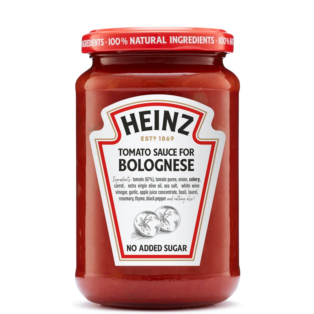 Heinz Tomato Sauce for Bolognese 350g Image 1