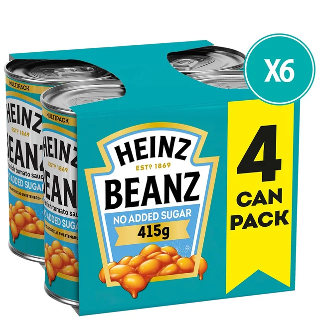 The No Added Sugar Classic Beanz Bundle 24 x 415g