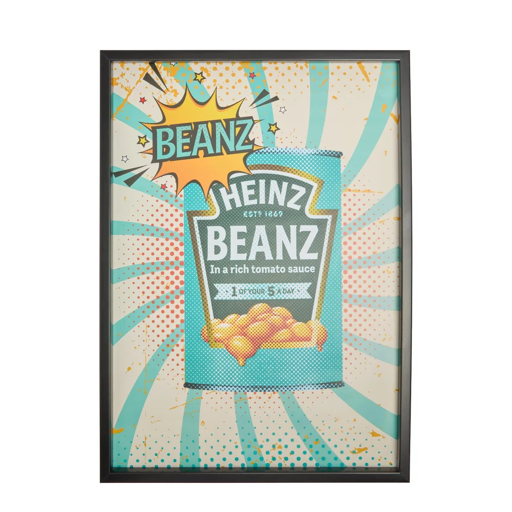 Heinz Beanz Pop Art A3 Poster (Unframed) Image 1