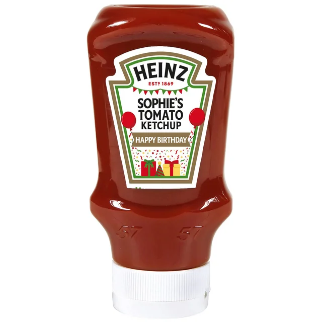 Heinz Personalised Birthday Tomato Ketchup (Plastic) 460g