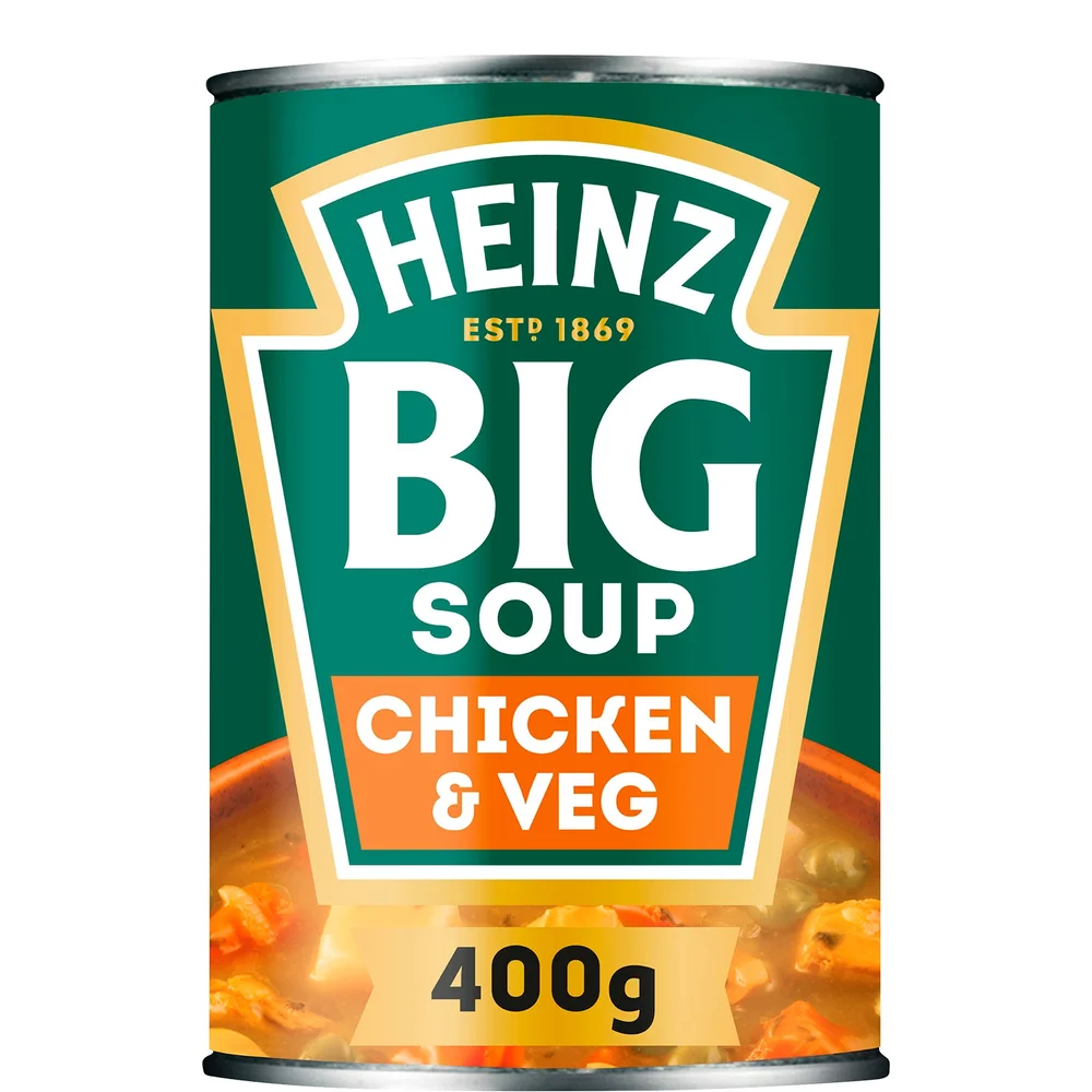 Heinz Big Soup Chicken and Vegetable 400g Image 1