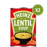 Heinz Lentil Soup 2x400g - undefined undefined