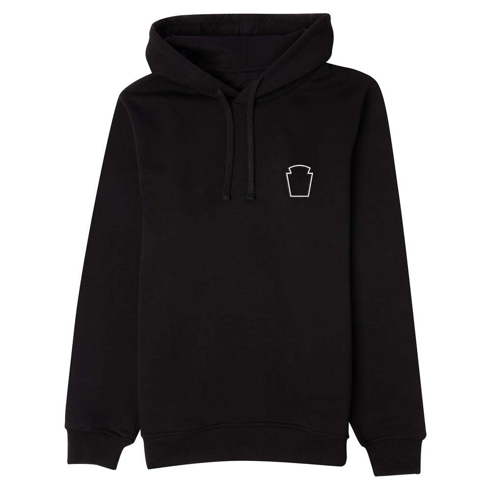 Heinz Embroidered Hoodie - Black - S Image 1