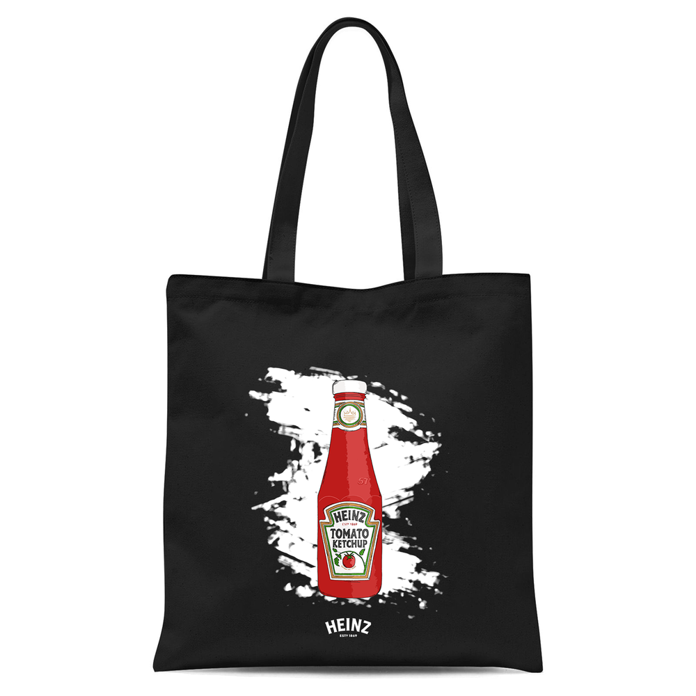 Tomato Ketchup Tote Bag - Black Image 1