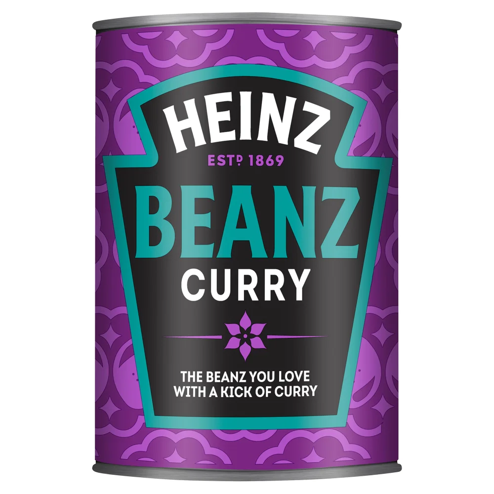 Curry Baked Beanz 390g Image 1