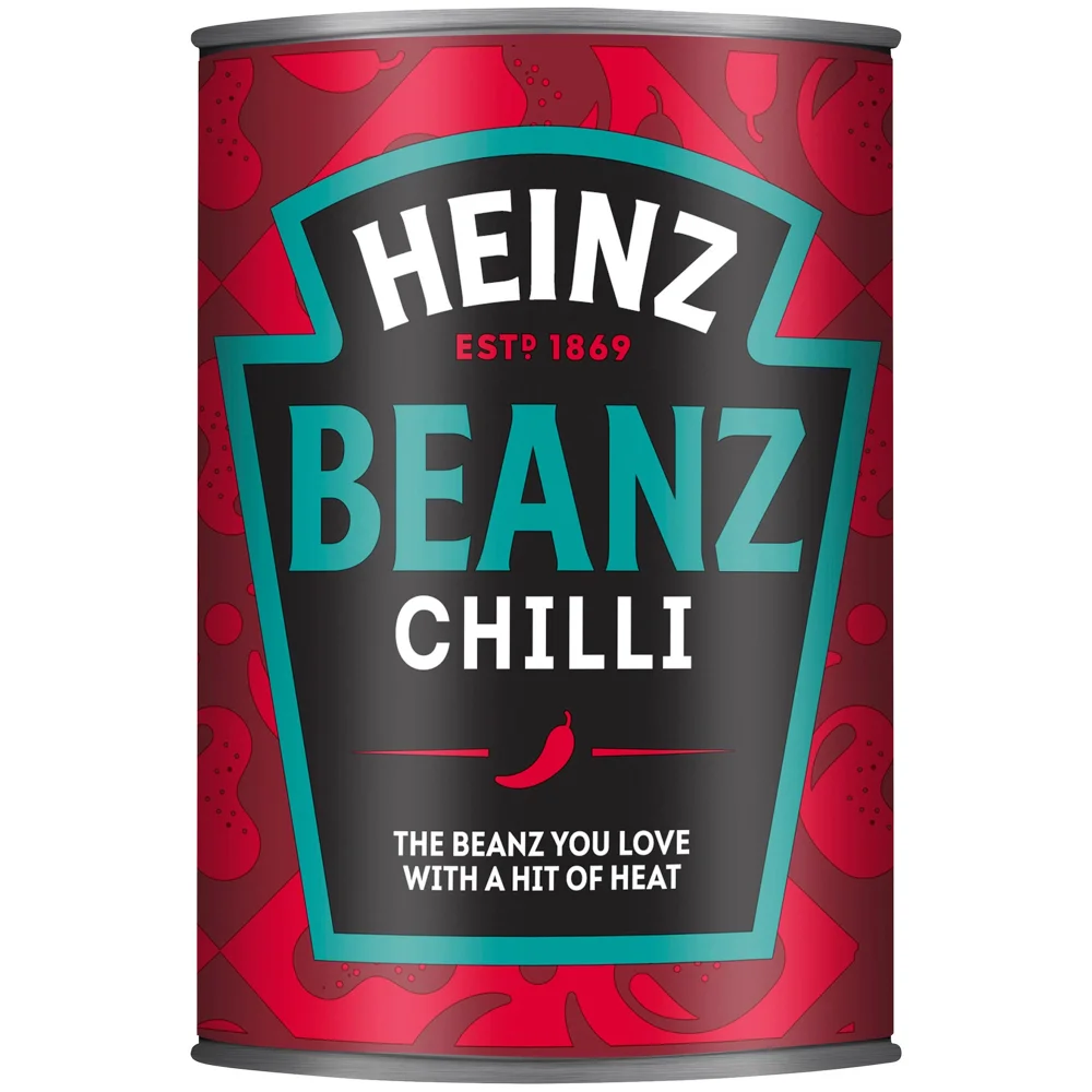 Heinz Fiery Chilli Baked Beanz 390g Image 1