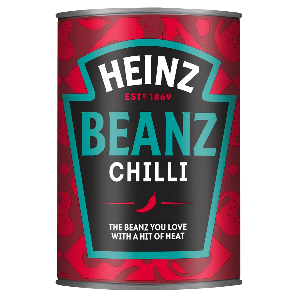 Heinz Fiery Chilli Baked Beanz 390g Image 1