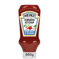 Heinz Tomato Ketchup 50% Less Salt & Sugar 880G