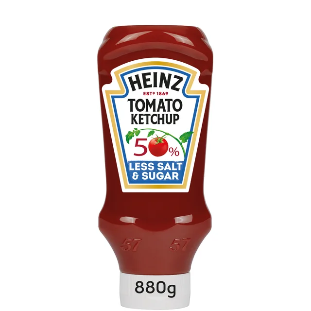 Heinz Tomato Ketchup 50% Less Salt & Sugar 880G