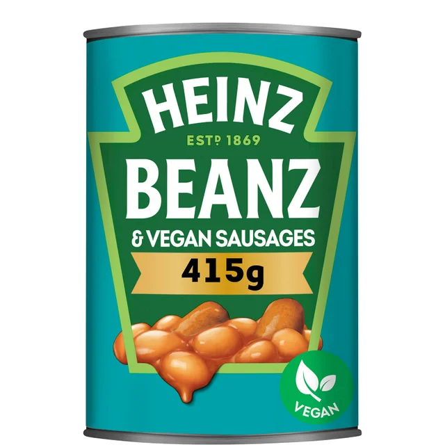 Heinz Vegan Baked Beans and Sausages 415g