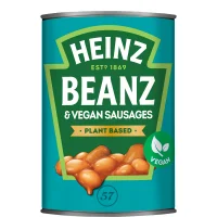 Heinz Vegan Baked Beans and Sausages 415g