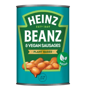 Heinz Vegan Baked Beans and Sausages 415g