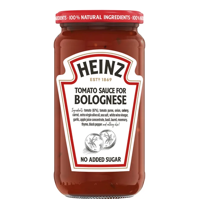 Heinz Tomato Pasta Sauce for Bolognese 490g