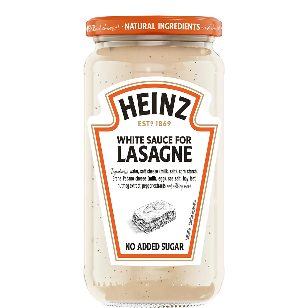 Heinz White Pasta Sauce for Lasagne 470g Image 1