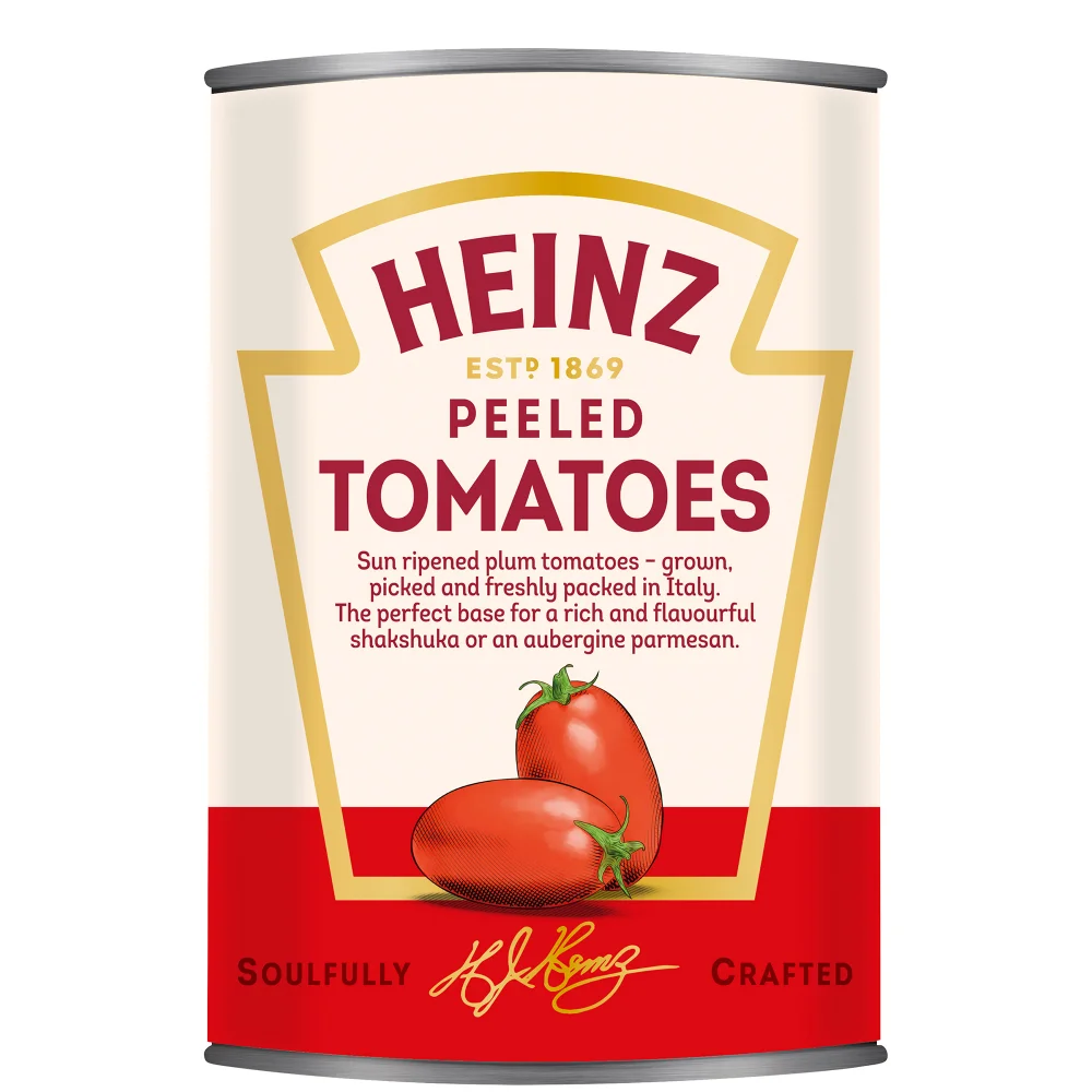 Heinz Peeled Tinned Tomatoes 400g Image 1