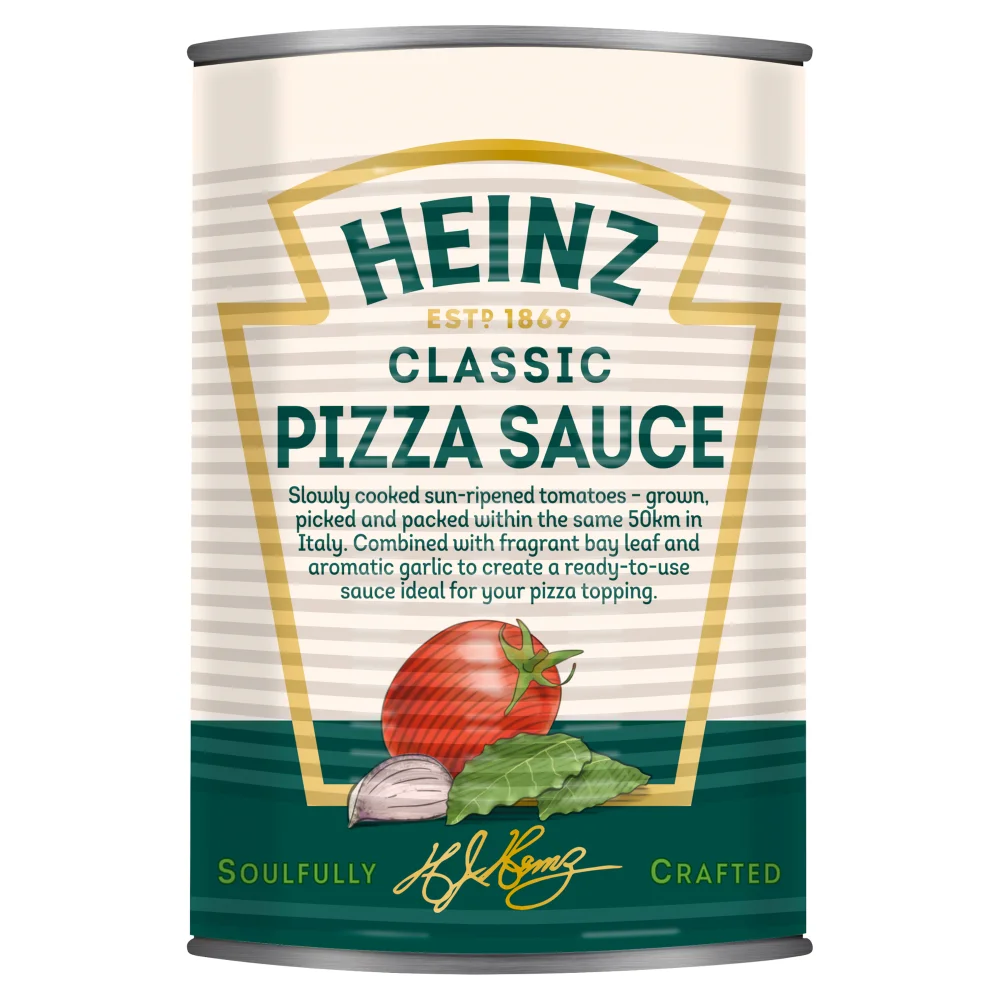 Heinz Tinned Classic Pizza Sauce Base 400g Image 1
