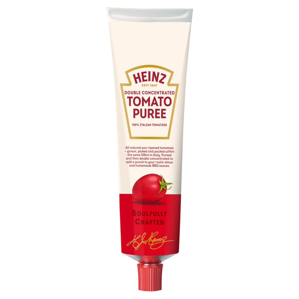 Heinz Double Concentrated Tomato Puree 130g Image 1