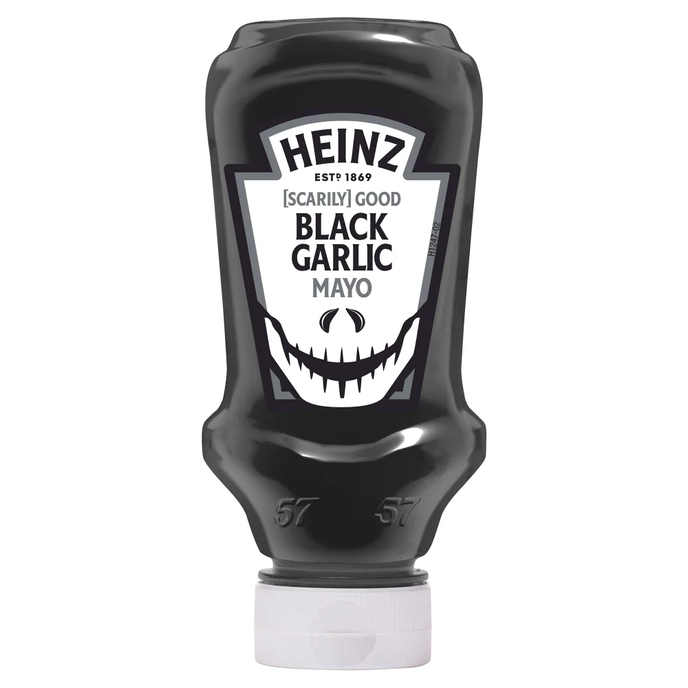 Heinz Scarily Good Black Garlic Mayonnaise 205g Image 1