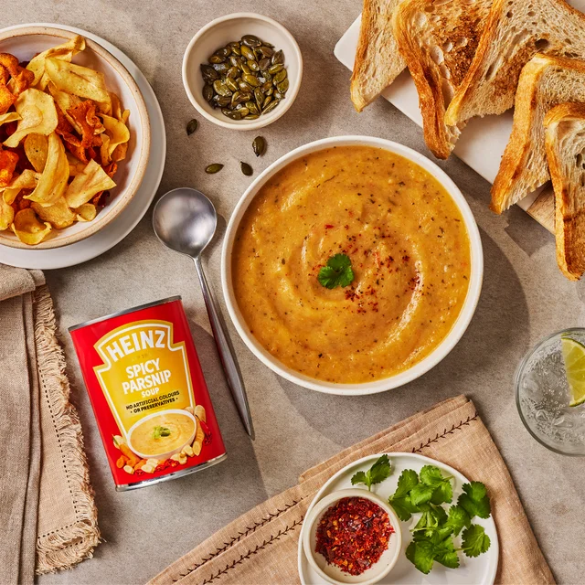 Heinz Spicy Parsnip Soup 400g