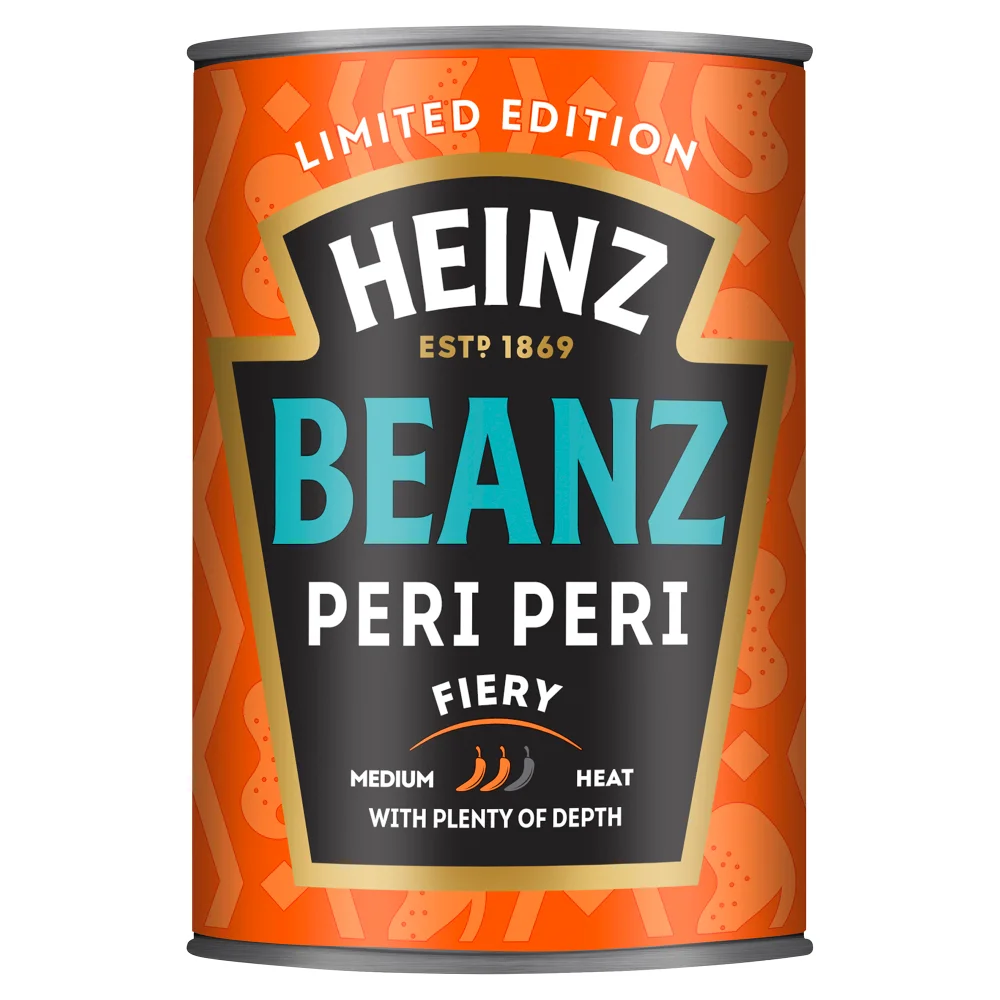 Heinz Limited Edition Peri Peri Beanz 390g Image 1