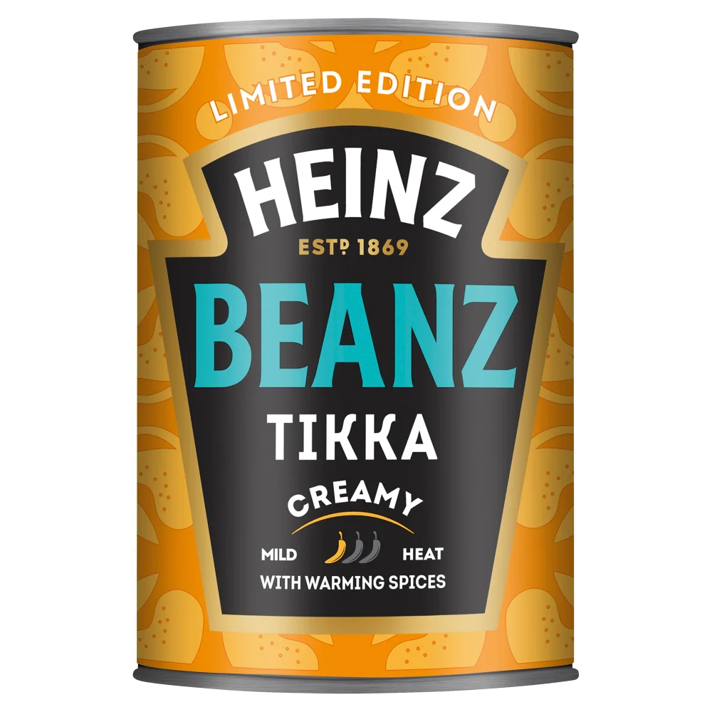 Heinz Tikka Creamy Beanz 390g Image 1
