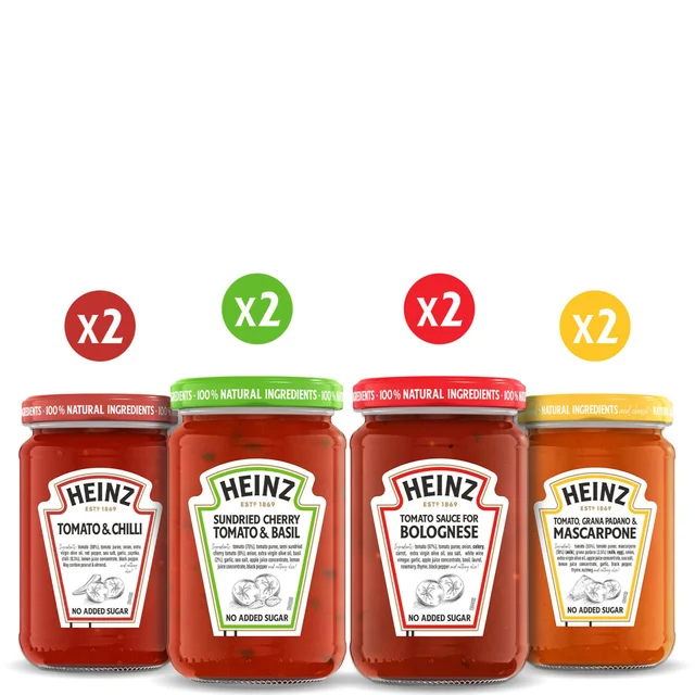 The Pasta Sauces Bundle 8 x 350g