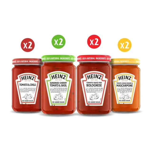 The Pasta Sauces Bundle 8 x 350g