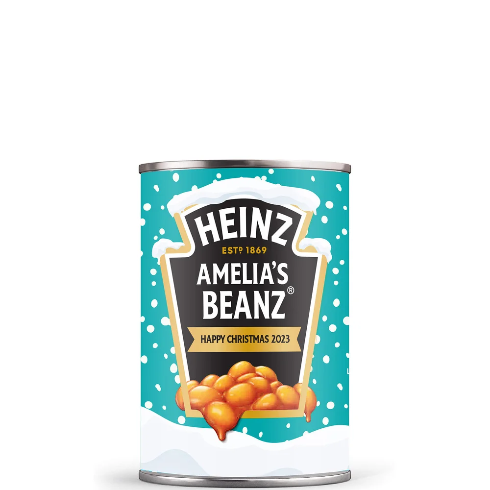 Heinz Christmas Edition Personalised Christmas Beanz 415g Image 1