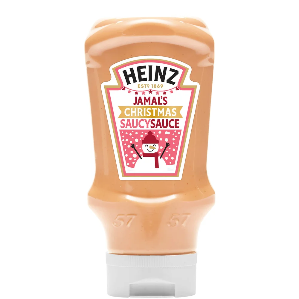 Heinz Christmas Edition Personalised Saucy Sauce 425g Image 1