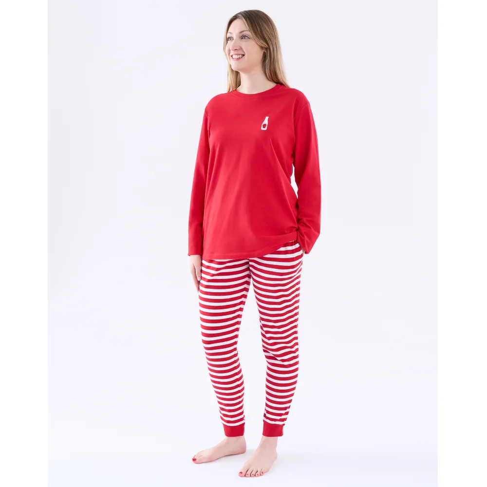 Heinz Christmas Red Matching Family Women’s Cotton Pyjamas - XL Image 1