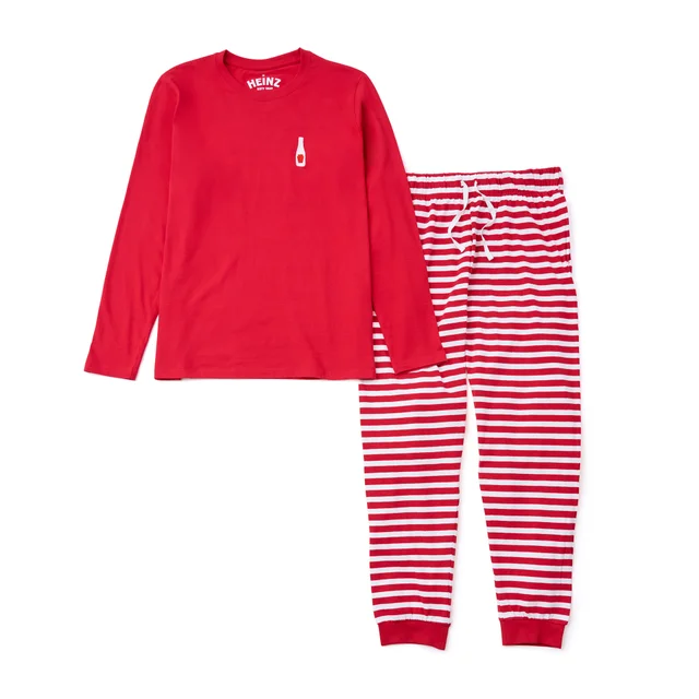 Heinz Christmas Red Matching Family Men’s Cotton Pyjamas
