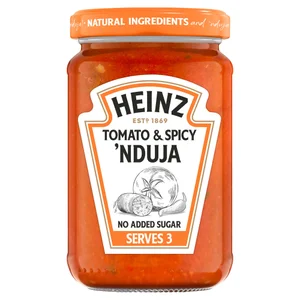 Heinz Tomato and Spicy 'Nduja Pasta Sauce 350g