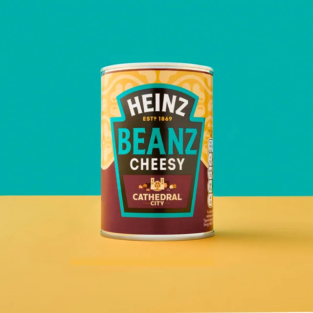 Heinz Cathedral City Cheesy Baked Beans 390g