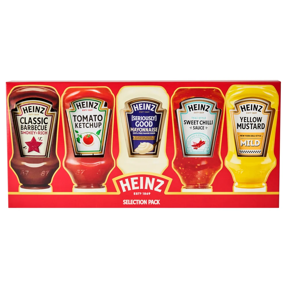 Heinz Picnic Sauces Bundle 5 Pack Image 1
