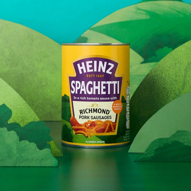 Heinz Spaghetti with Richmond Pork Sausages 400g