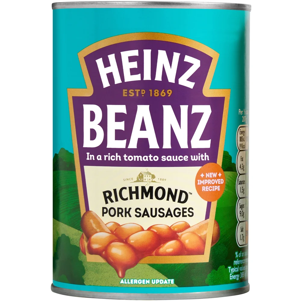 Heinz Baked Beans and Richmond Sausages 415g Image 1