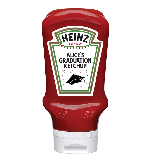 Heinz Personalised Graduation Tomato Ketchup (Plastic) 460g