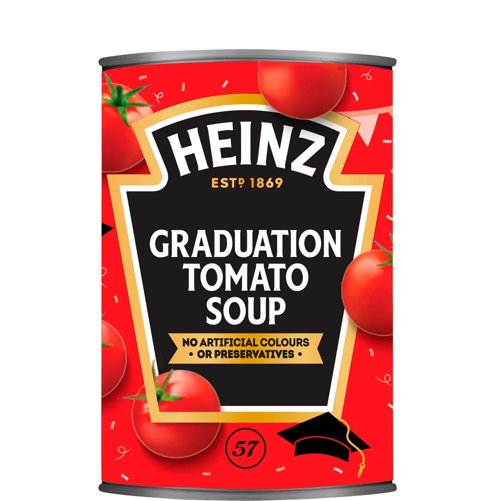 Heinz Personalised Graduation Cream of Tomato Soup 400g Image 1