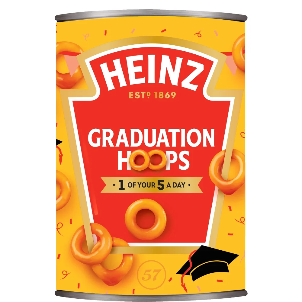 Heinz Personalised Graduation Spaghetti Hoops 400g Image 1