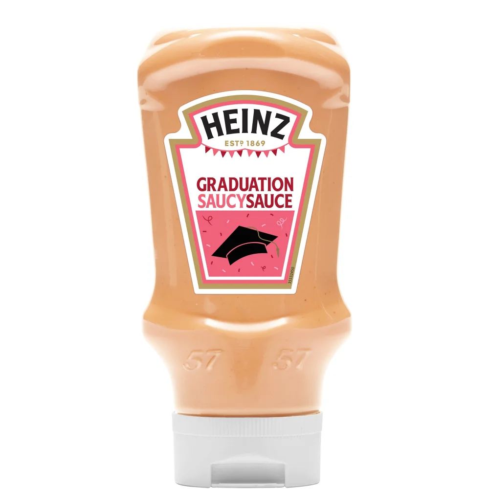 Heinz Personalised Graduation Saucy Sauce 425g Image 1