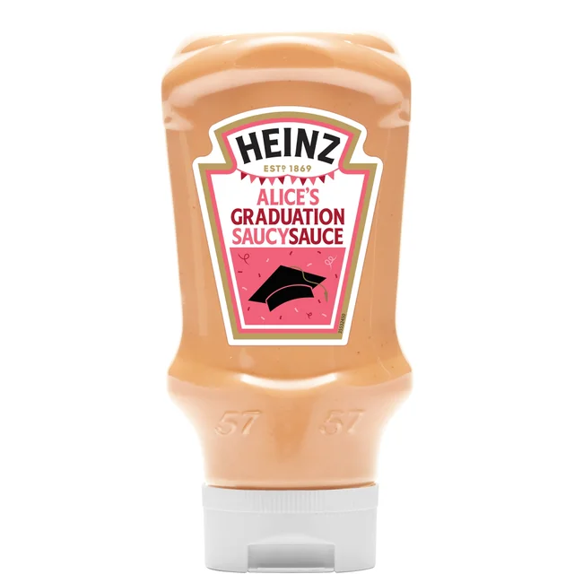 Heinz Personalised Graduation Saucy Sauce 425g