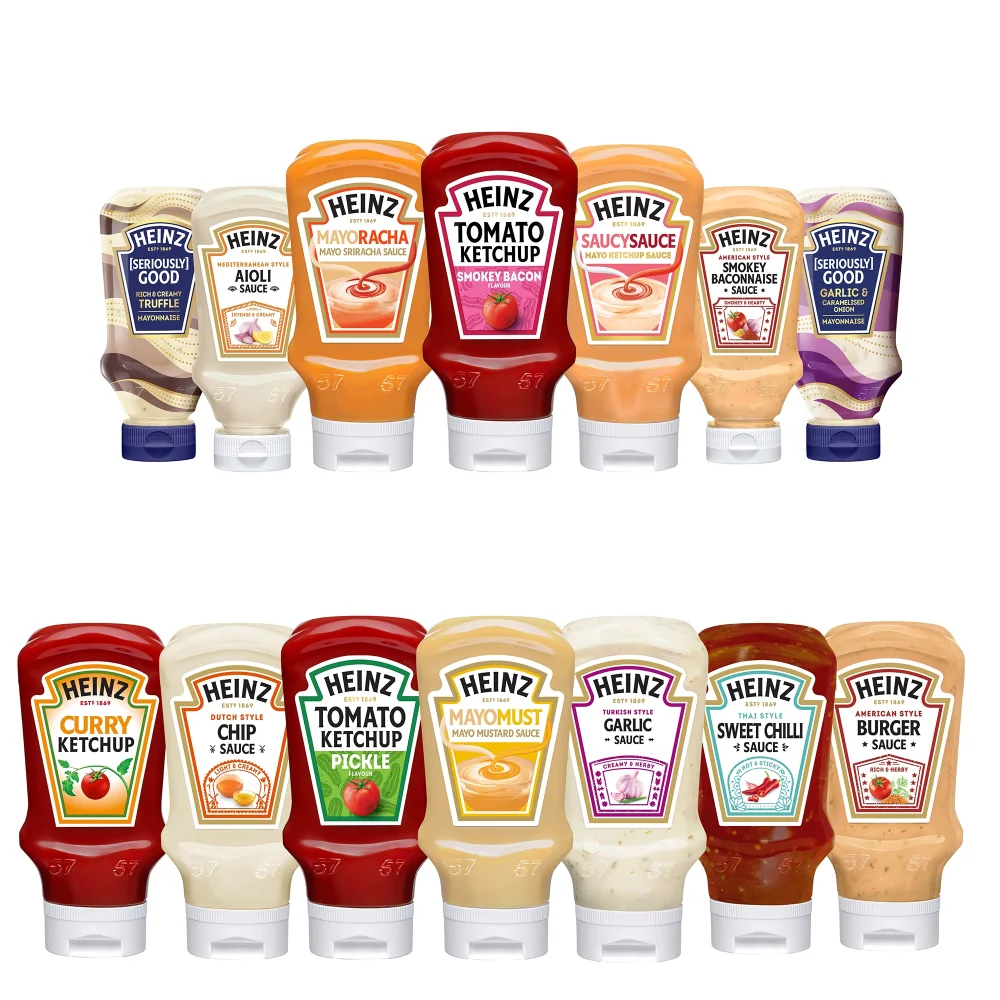 Heinz Flavours Sauces Bundle Image 1