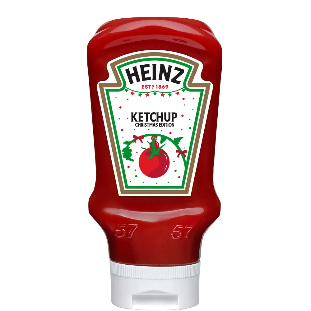 Heinz Personalised Christmas 2024 Tomato Ketchup (Plastic) 460g Image 1