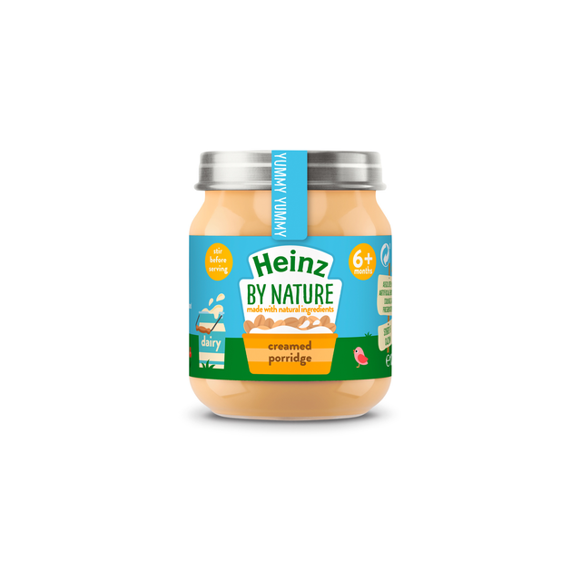 Heinz Creamed Porridge 6+ Months Baby Food Jar 120g